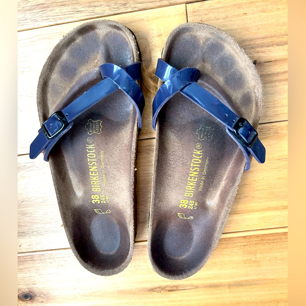 Purple Birkenstock Sandals